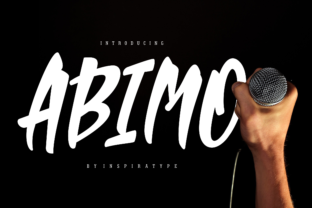 Abimo Font: A Handwritten Typeface That Elevates Brand Identity
