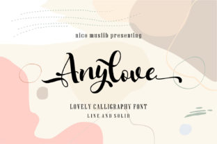 Anylove: A Handwritten Font for a Professional Brand Identity