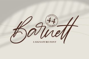 Barnett: A Handwritten Font That Brings Branding to Life
