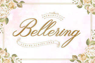 Bellering: A Script Font That Elevates Campaign Visuals