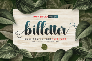 Billetter Font Review: A Handcrafted Script for Creative Branding