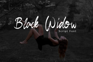 Black Widow Font: A Modern Touch for Your Brand