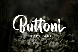 Buttoni Font: A Handwritten Touch for a Polished Brand