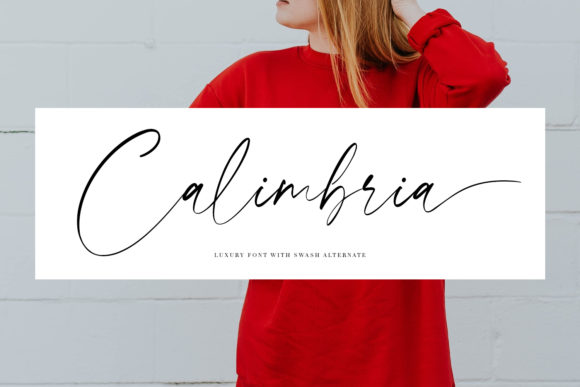 Calimbria: A Modern Script Font That Elevates Branding