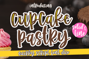 Cupcake Pastry Font: A Sweet Script for Creative Makers