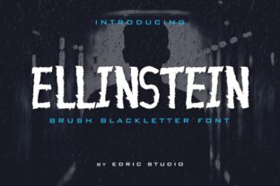 Ellinstein: A Bold Handwritten Font for Memorable Branding