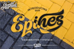 Epines Font Review: A Versatile Handwritten Typeface for Modern Campaigns