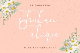 Ezhilan Aliqua: A Script Font for Modern Branding and Digital Creativity