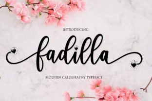 Fadilla: A Premium Script Font for Campaign Designers
