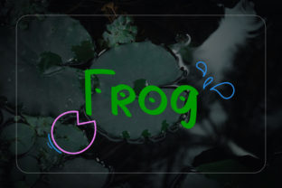 Frog Font: A Handwritten Typeface That Feels Just Right