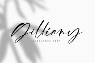 Gilliany: A Handwritten Typeface for Editorial Elegance