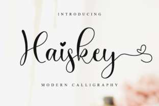 Haiskey Font: A Handwritten Touch for Business Branding