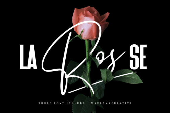 La Rosse: A Beautiful Script Font for Digital Design