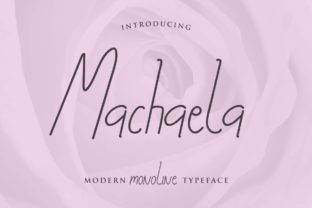 Machaela Font: A Handwritten Typeface for Authentic Branding
