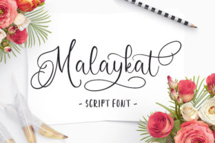 Malaykat: A Sweet Script Font for Editorial Design