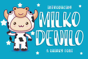 Milko Denilo Font: A Professional Script Typeface for Small Business Branding