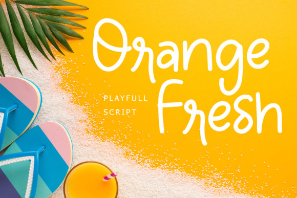 Orange Fresh: A Simple Font That Elevates Your Brand