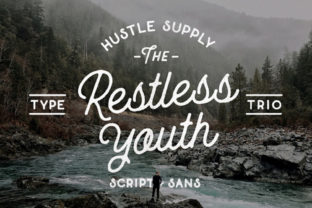 Restless Youth: A Handwritten Typeface That Works in Real Campaigns