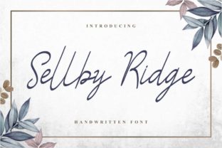 Sellby Ridge Font: Elegance Meets Modern Web Design