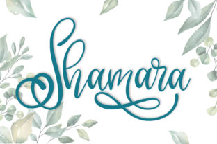 Shamara: A Script Font That Elevates Your Brand's Digital Presence