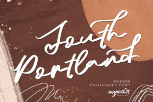 South Portland Font: A Beautiful Script for Editorial Design