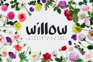Willow Font: A Handwritten Typeface for Crafty Creations