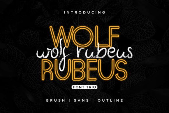 Wolf Rubeus Font Review: A Magical Script for Branding Projects