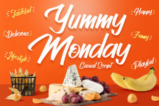 Yummy Monday: A Sweet Script Font for Digital Design